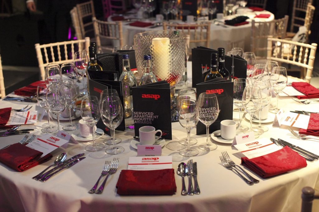 ASAP Gala Dinner Table Decorations